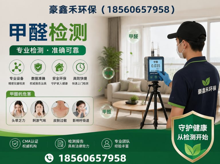 李沧区甲醛检测展示图
